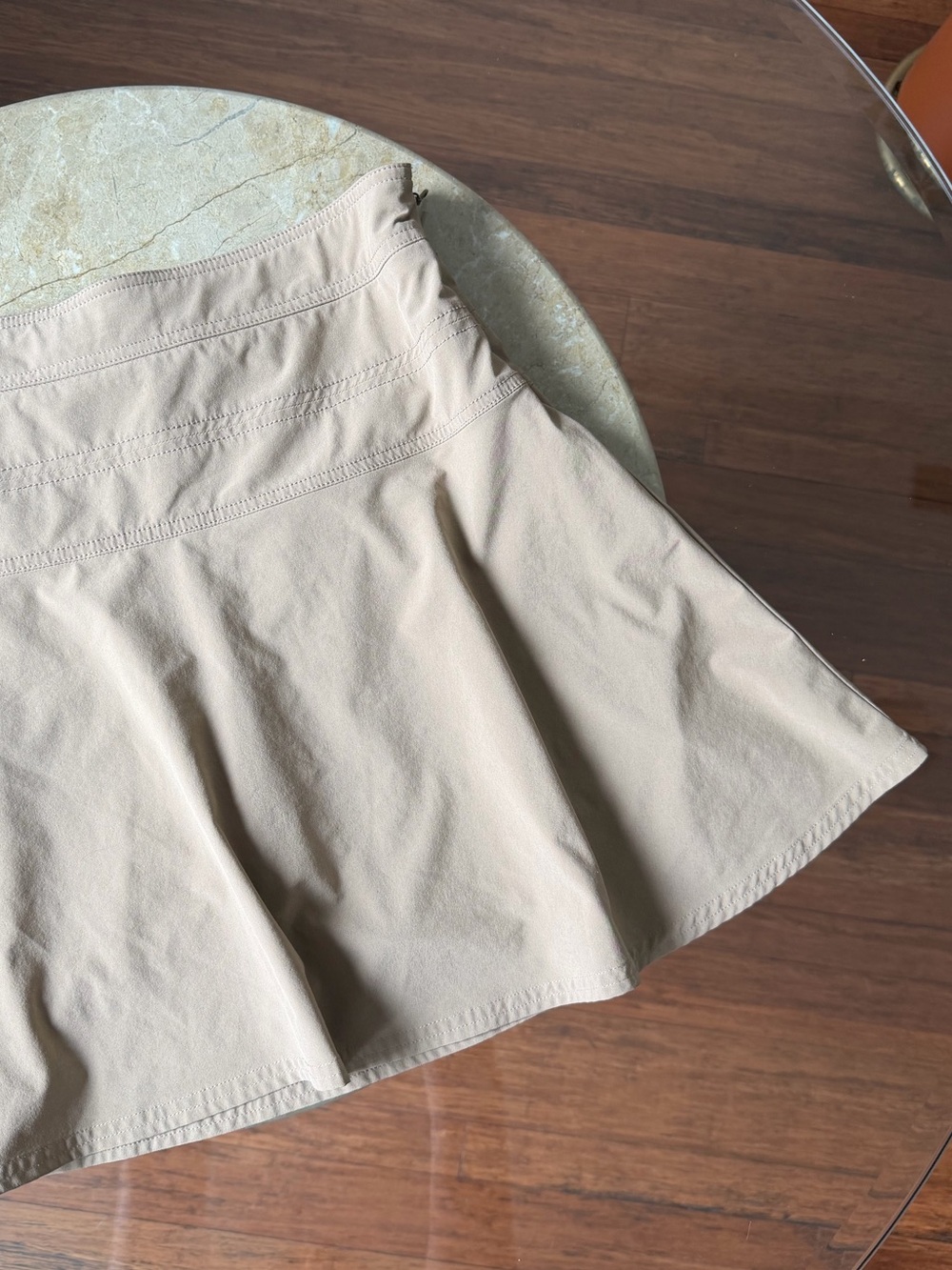 Athleta Khaki Sport Skirt/Skort - Picture 3 of 9